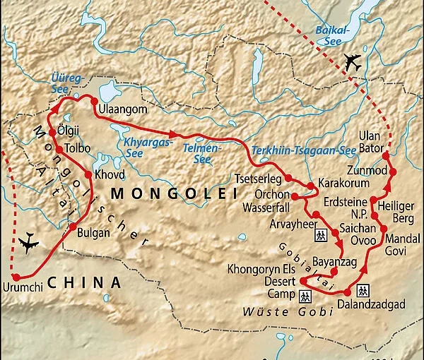 Mongolei, es geht los